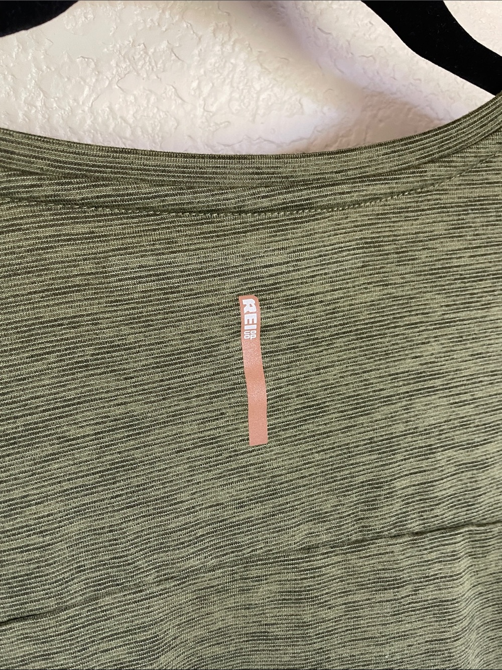 REI Co-op Olive Green Short Sleeve Crew Tee - Picture 6 of 8